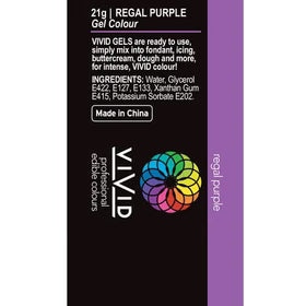 Vivid Gel Colour Regal Purple 21g