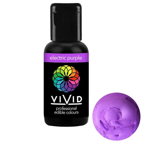 Vivid Gel Colour Electric Purple 21g