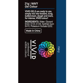 Vivid Gel Colour Navy 21g