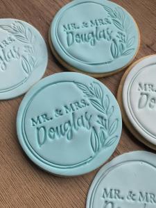 Personalised Wedding Cookies 