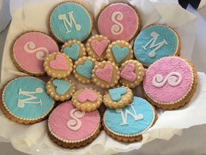 Personalised Wedding Cookies
